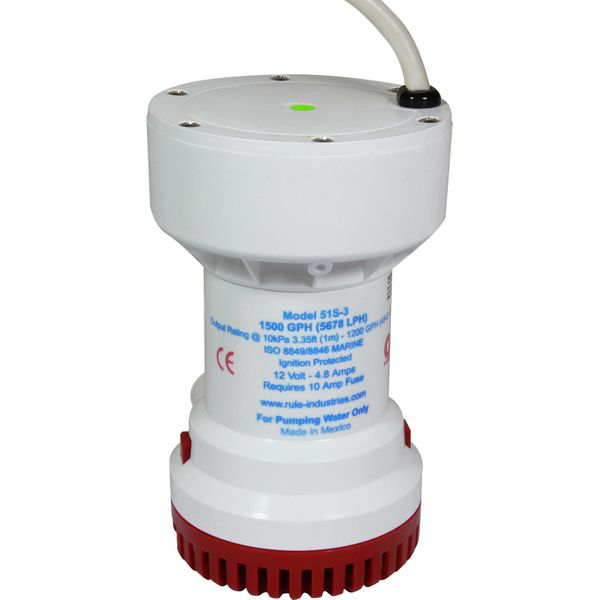 51S Bilge Pump 1500GPH